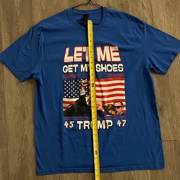 President Trump MAGA "Let Me Get My Shoes" T-Shirt XL - Picture 5 of 6